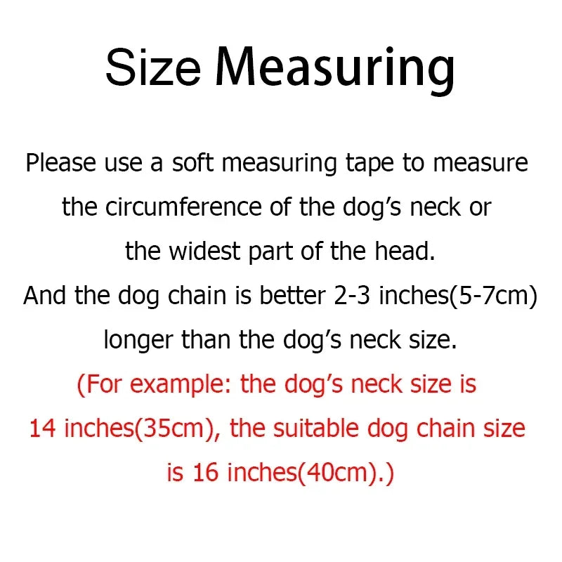 30-33MM Dog Chain