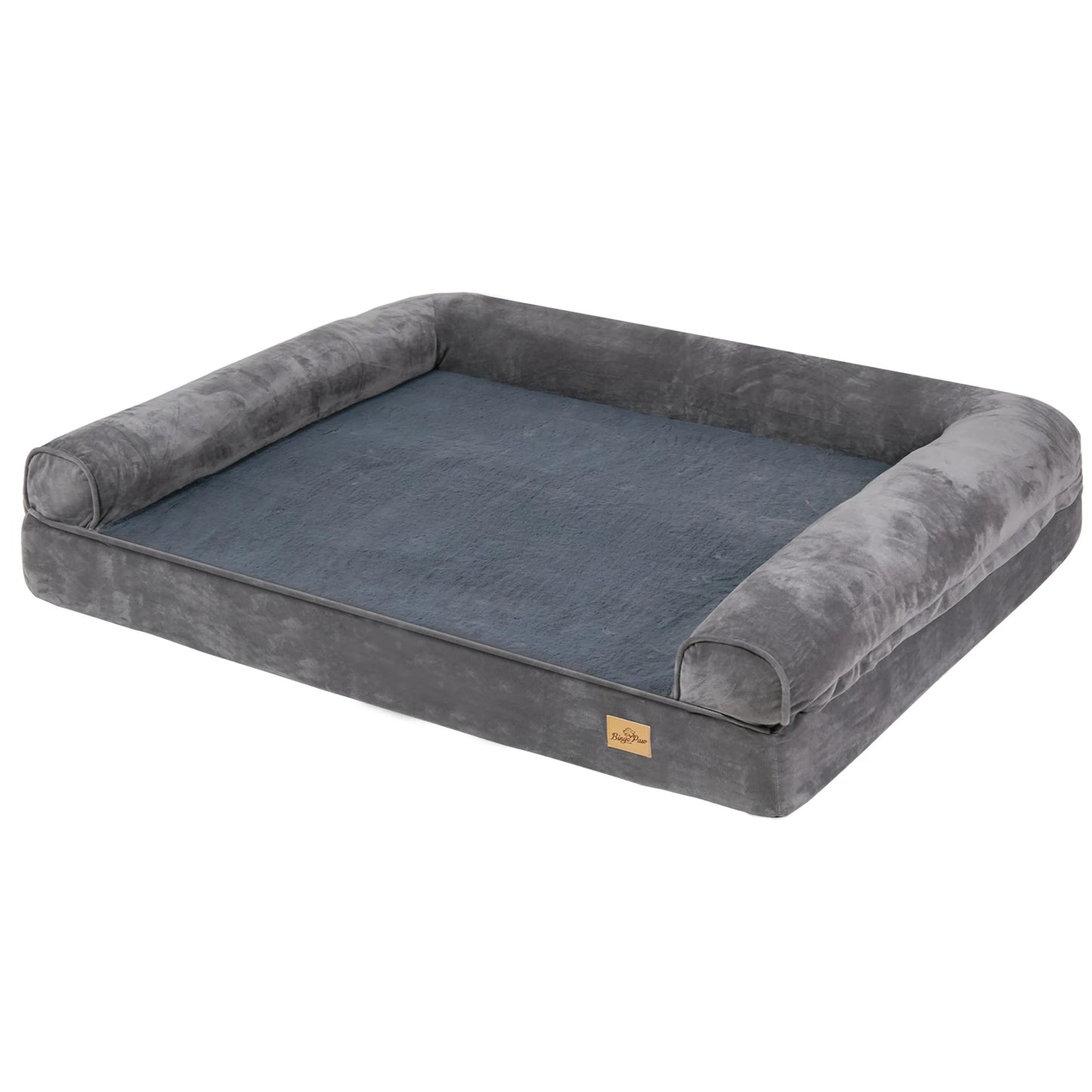 U Shape Foam Dog Bed with Washable Cover