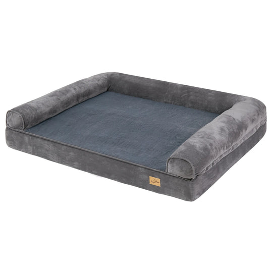 U Shape Foam Dog Bed with Washable Cover