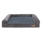 U Shape Foam Dog Bed with Washable Cover