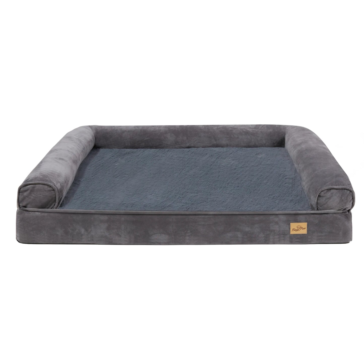 U Shape Foam Dog Bed with Washable Cover