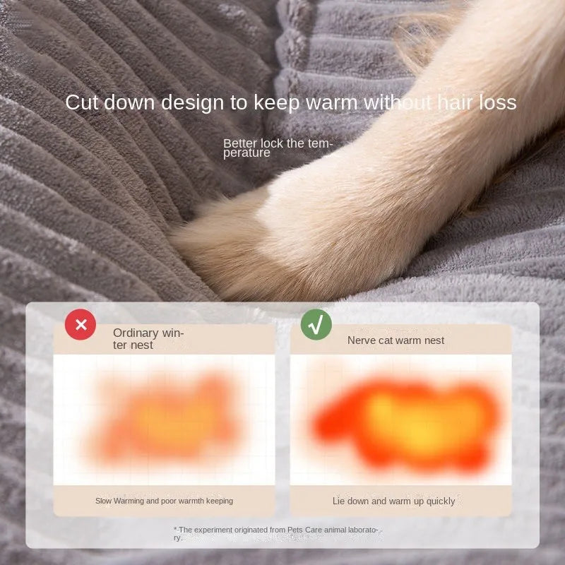 Oval Breathable Dog Bed