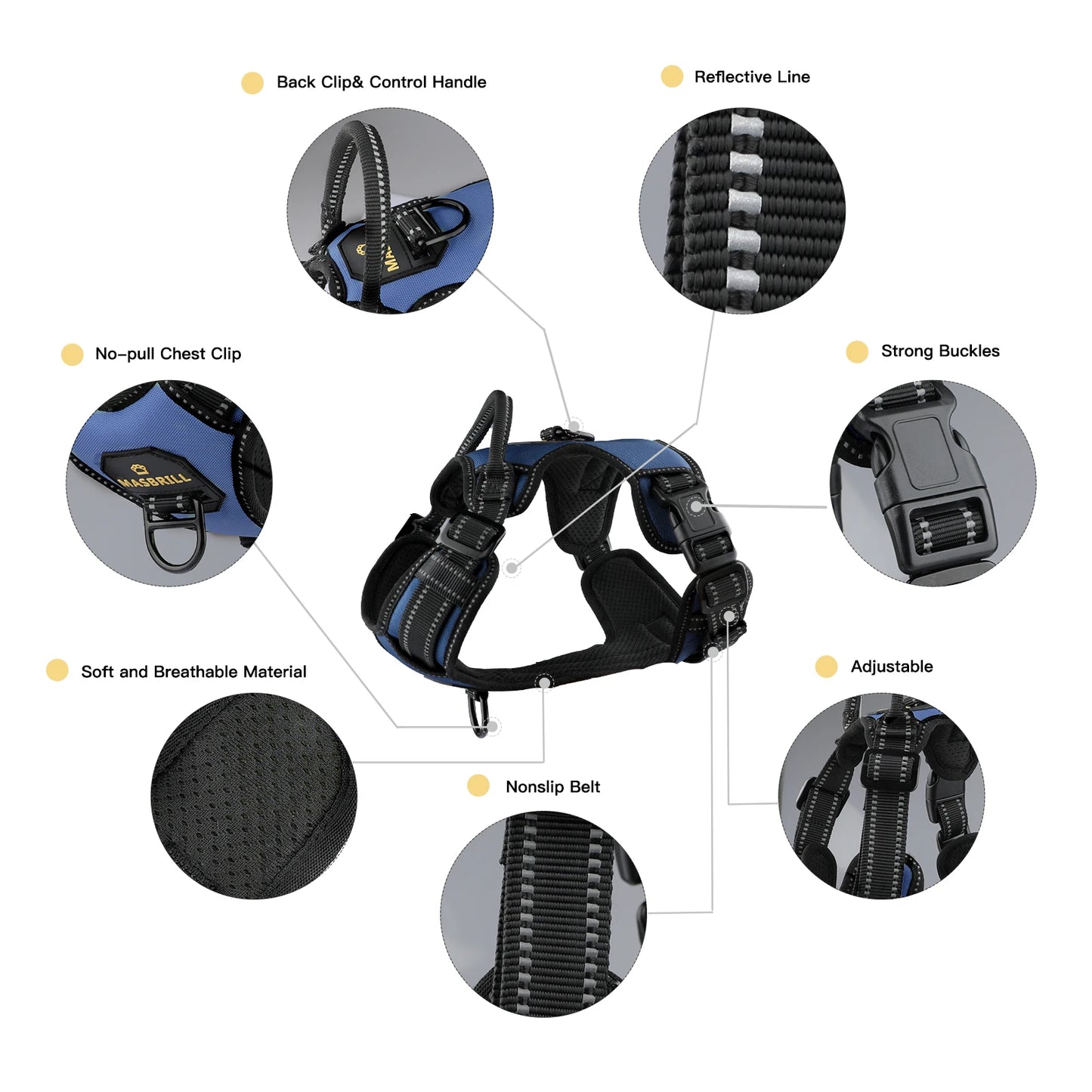 MASBRILL Dog Harness