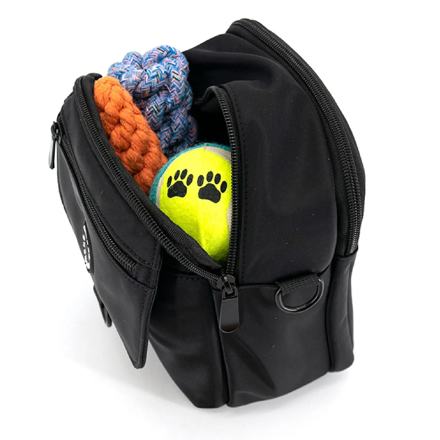 Dog Walking Bag with Built-in Dog Poop Bag Dispenser